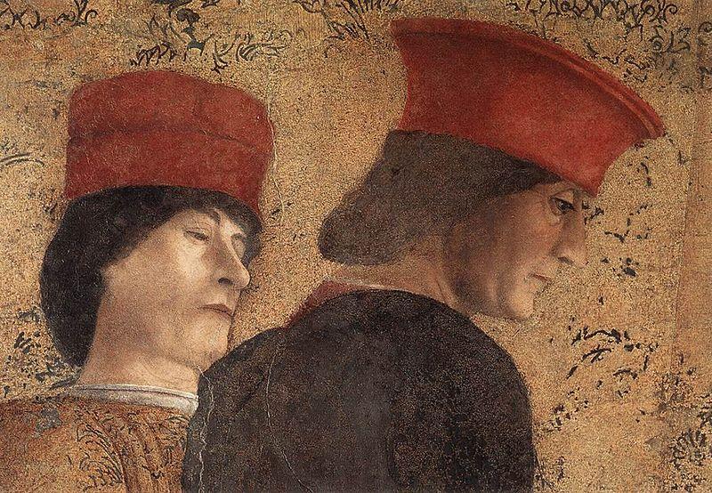 Andrea Mantegna The Court of Gonzaga oil painting image